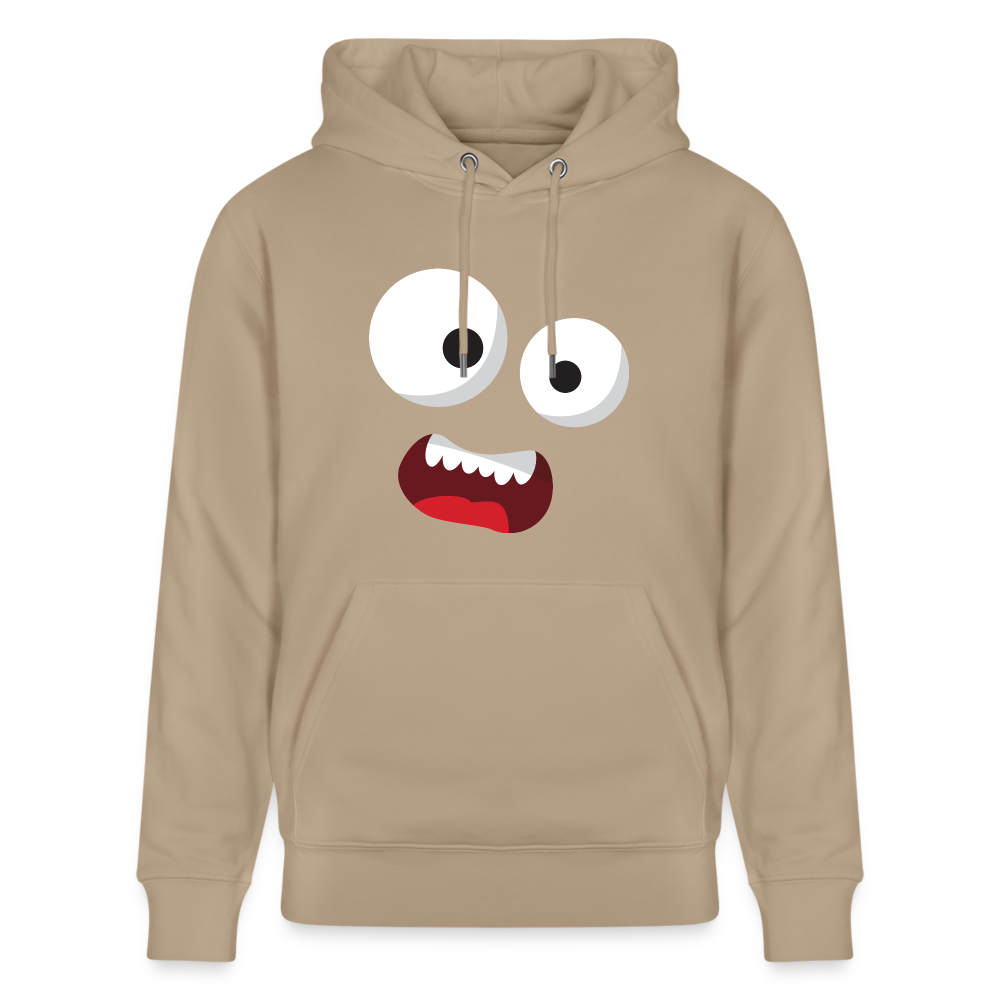 Monster-Bio-Hoodie - Beige