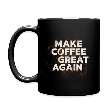 Toller Kaffee Tasse einfarbig - Schwarz