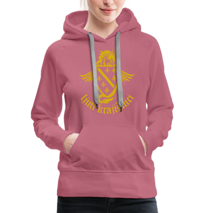 Ljuti Krajisnici Damen Premium Kapuzenpullover - Malve