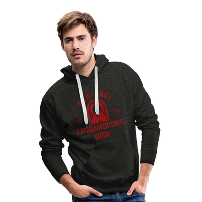 Karawankentunnel Männer Premium Hoodie - Anthrazit