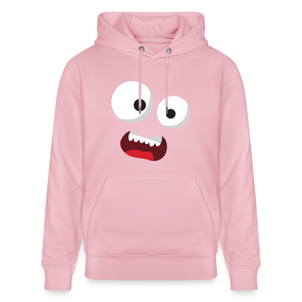 Monster-Bio-Hoodie - Hellrosa
