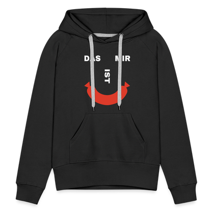 Das ist mir Wurst Damen Premium Hoodie - Schwarz