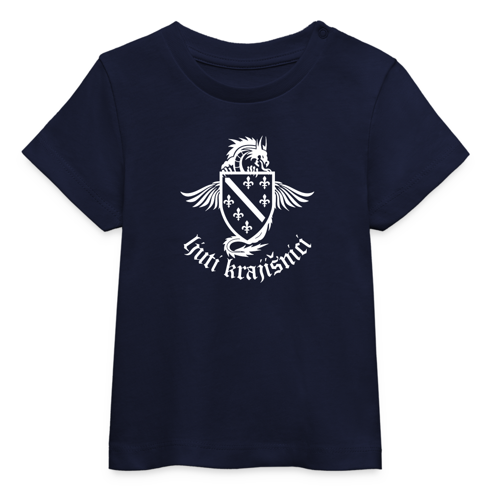 Ljuti krajisnici Baby Bio-T-Shirt - Navy