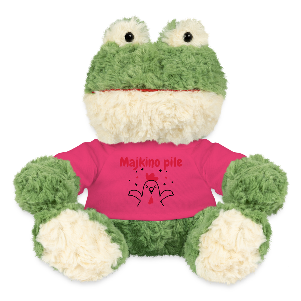 Frosch Torge personalisiertes Kinderspielzeug MiniFeet - Pink