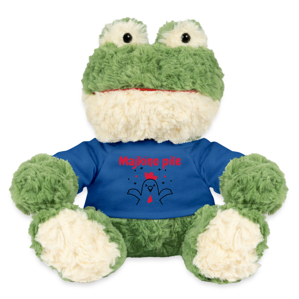 Frosch Torge personalisiertes Kinderspielzeug MiniFeet - Königsblau