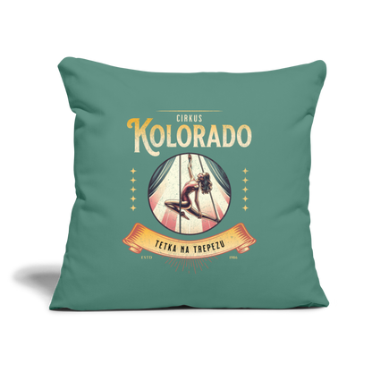 Circus Kolorado Sofakissen mit Füllung 44 x 44 cm - Tanngrün