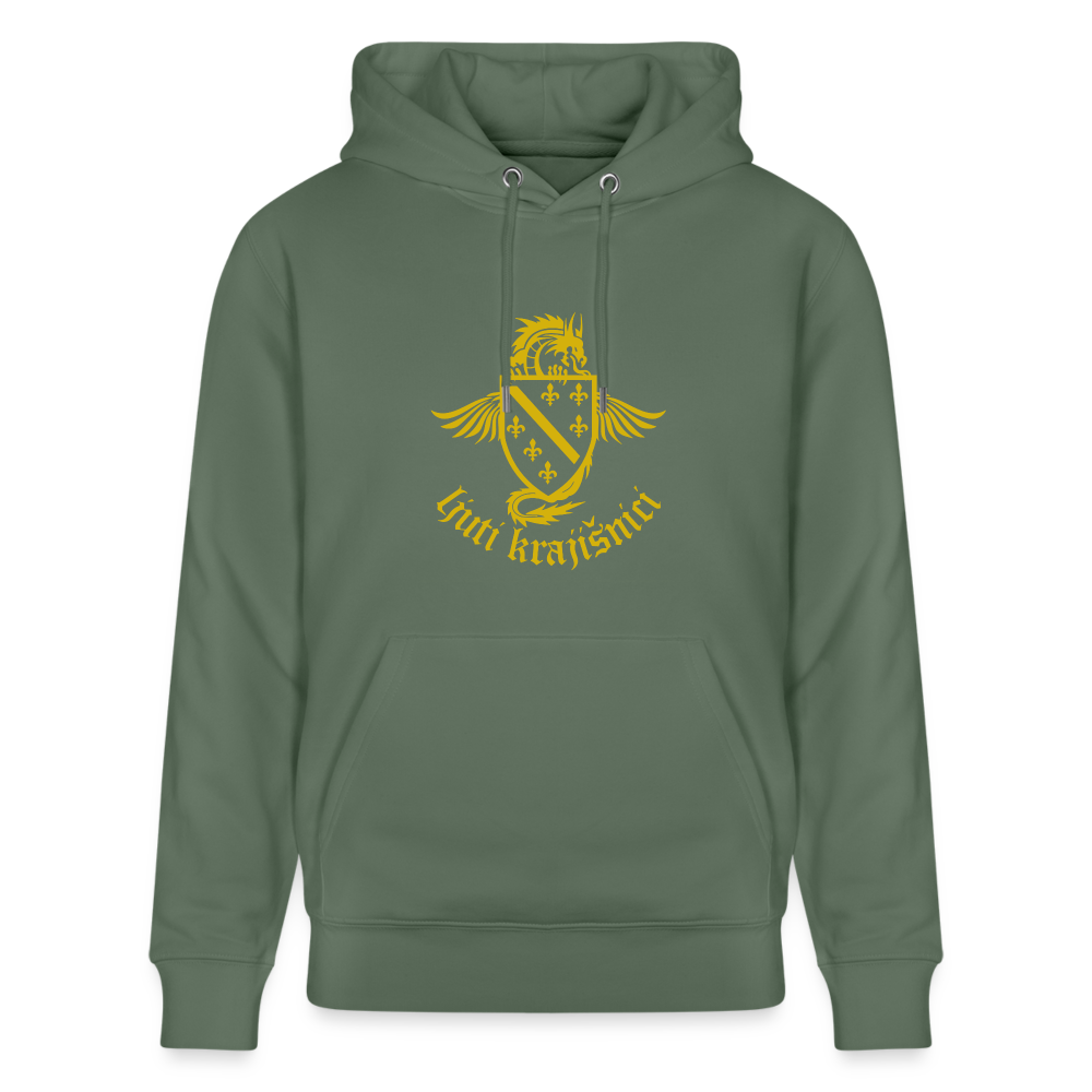 Luti krajisnici BIO-Kapuzenpullover - Tanngrün