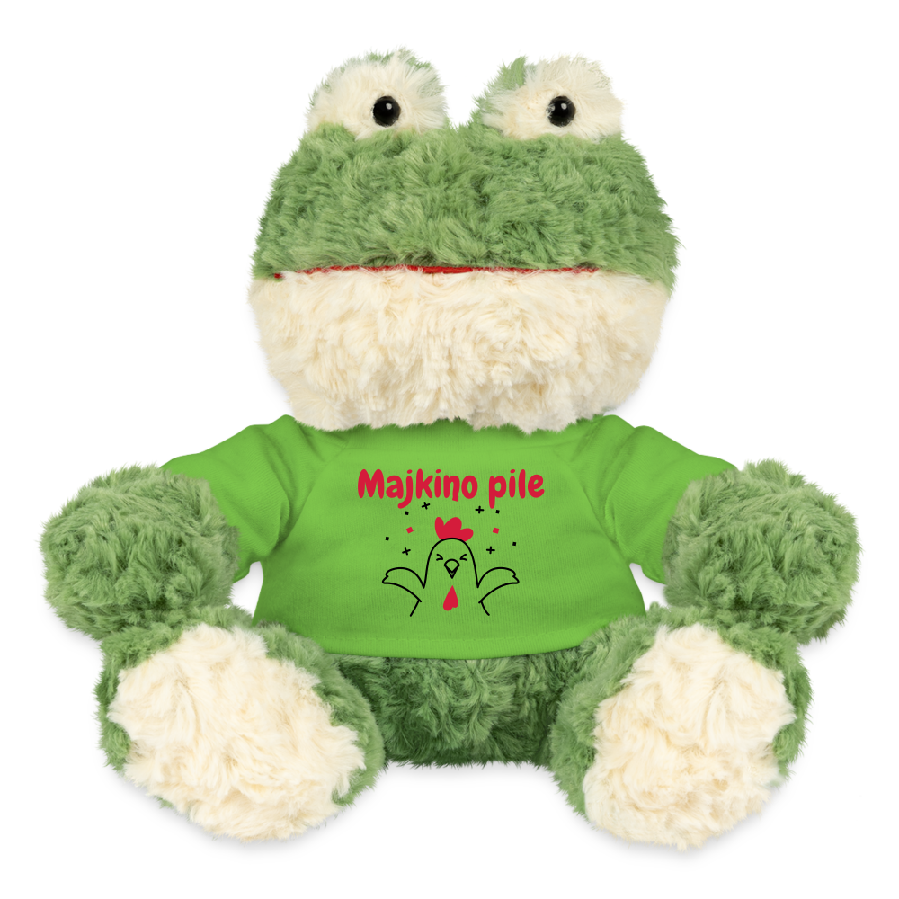 Frosch Torge personalisiertes Kinderspielzeug MiniFeet - Hellgrün