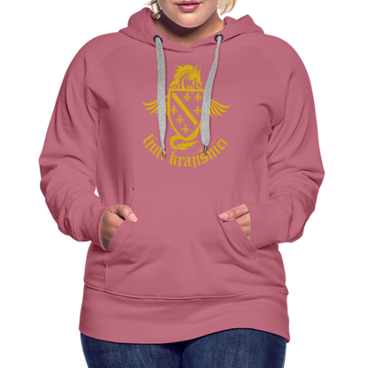 Ljuti Krajisnici Damen Premium Kapuzenpullover - Malve