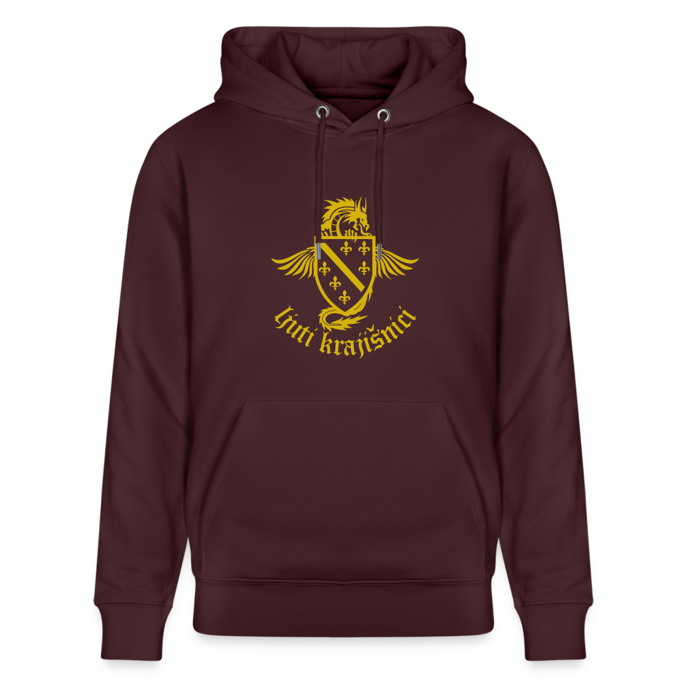 Luti krajisnici BIO-Kapuzenpullover - Maroon