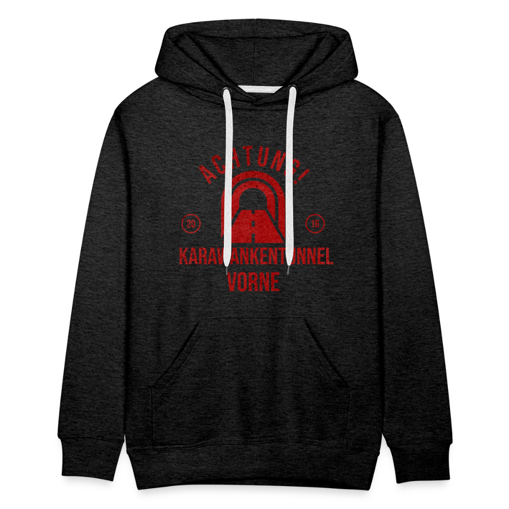 Karawankentunnel Männer Premium Hoodie - Anthrazit