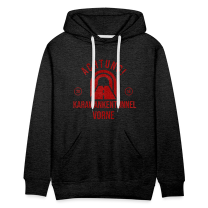 Karawankentunnel Männer Premium Hoodie - Anthrazit