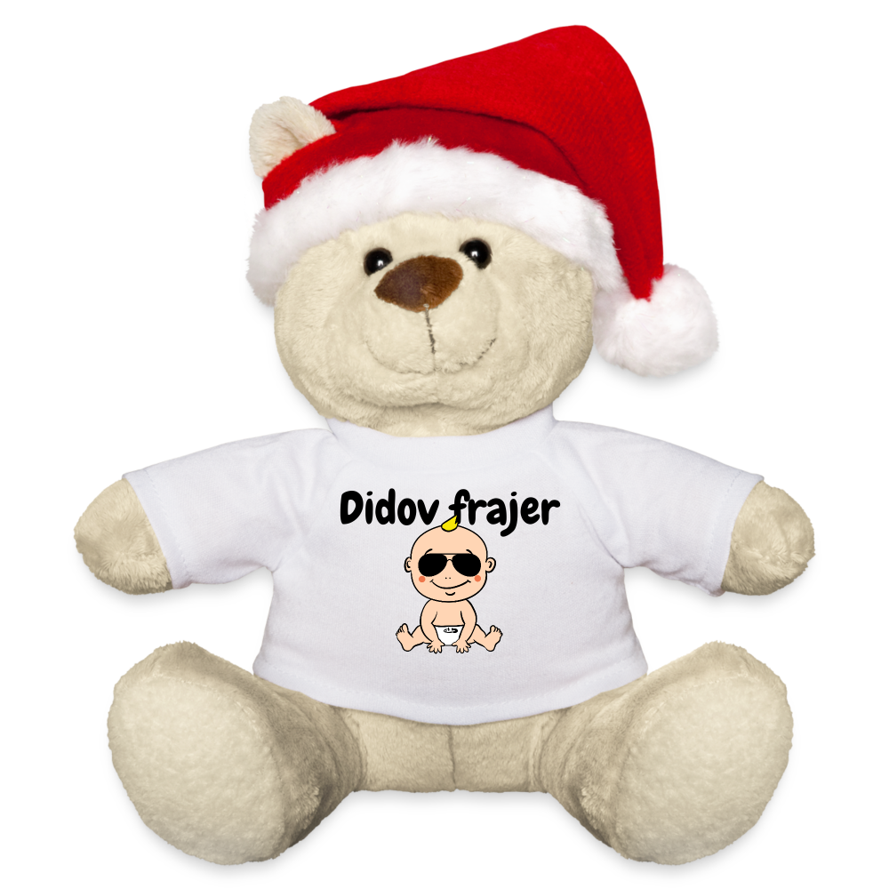 Teddybär personalisiertes Kinderspielzeug - Weiß