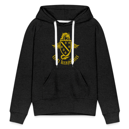 Ljuti Krajisnici Damen Premium Kapuzenpullover - Anthrazit