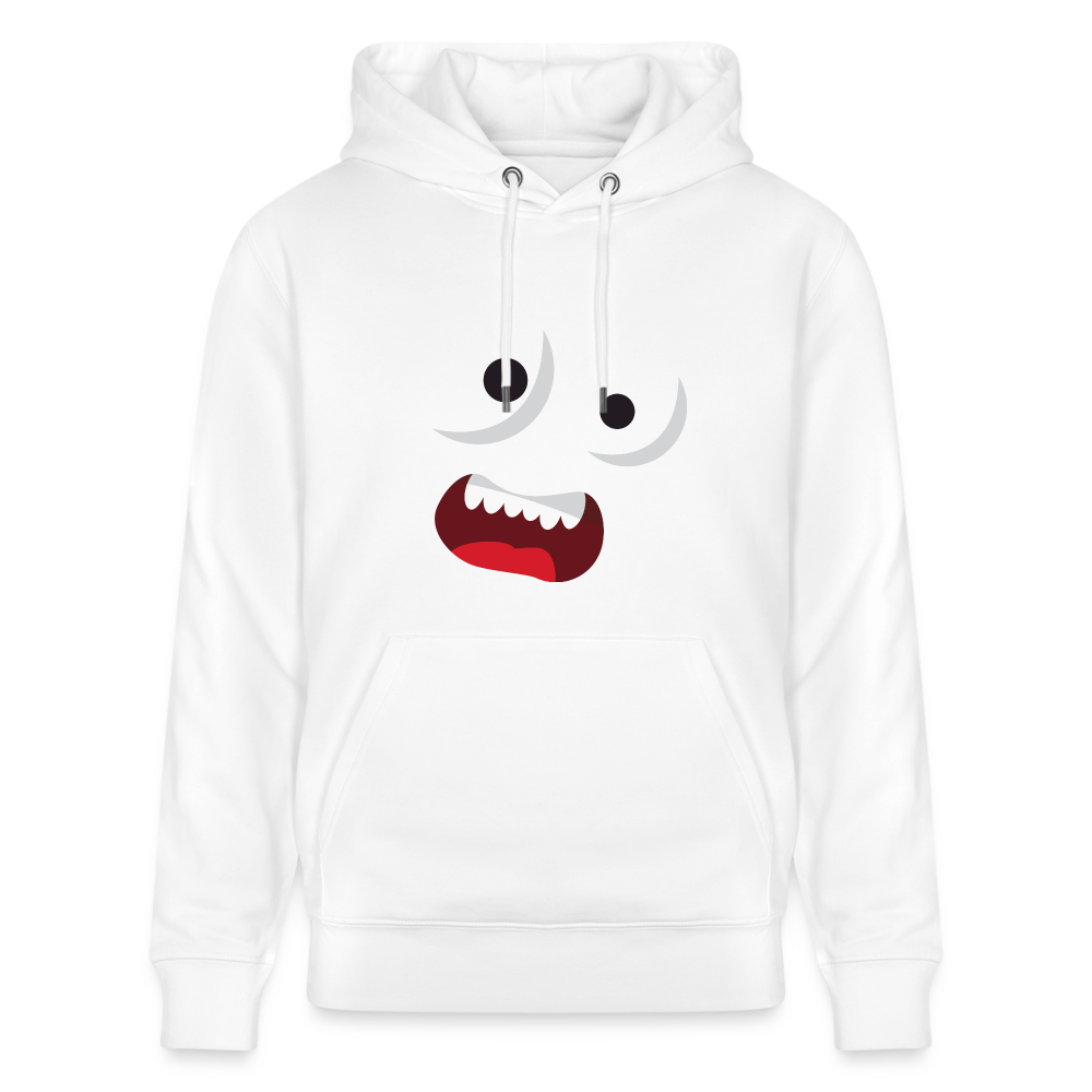 Monster-Bio-Hoodie - Weiß