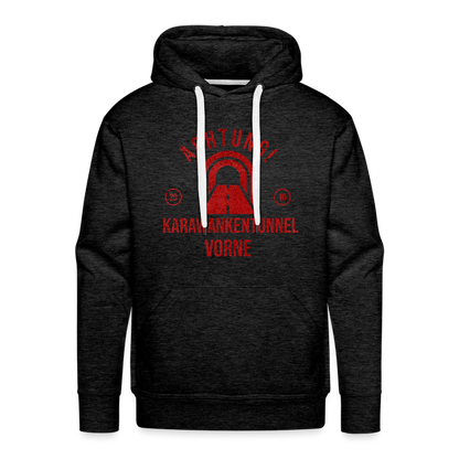 Karawankentunnel Männer Premium Hoodie - Anthrazit