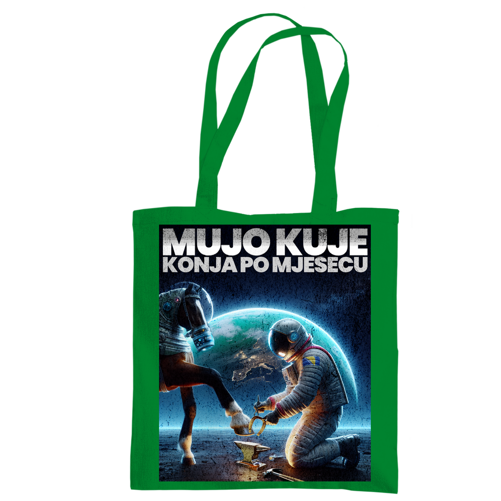 Tragetasche  (Tote Bag) Mujo kuje konja po mjesecu