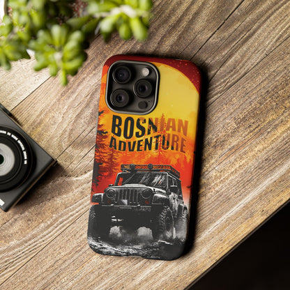 Bosnische Robuste Abenteuer-Hülle für das iPhone 16 & Samsung Galaxy Ultra