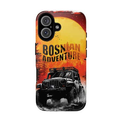 Bosnische Robuste Abenteuer-Hülle für das iPhone 16 & Samsung Galaxy Ultra