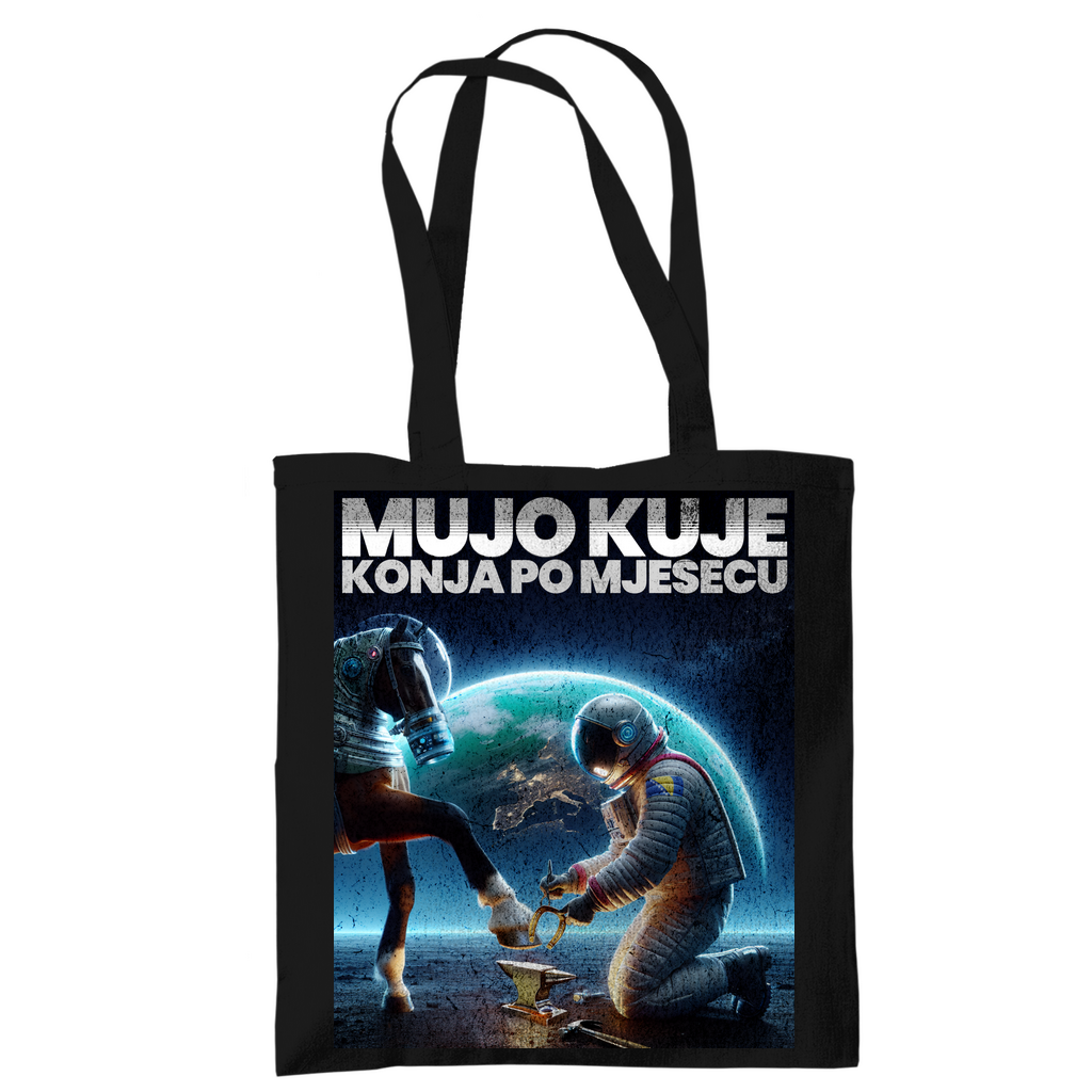 Tragetasche  (Tote Bag) Mujo kuje konja po mjesecu