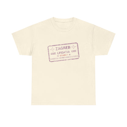Zagreb T-Shirt aus 100 % Baumwolle