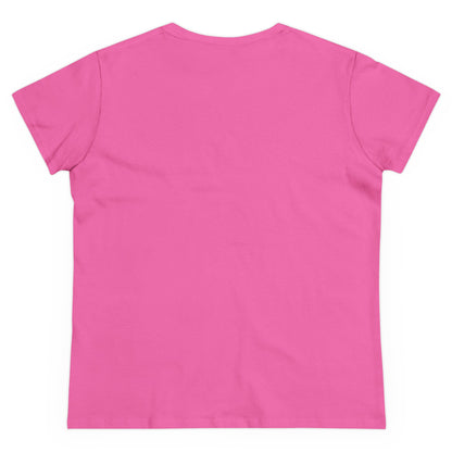 Damen Mittelschweres Baumwoll-T-Shirt im bosnischen Stil