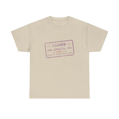 Zagreb T-Shirt aus 100 % Baumwolle