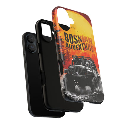 Bosnische Robuste Abenteuer-Hülle für das iPhone 16 & Samsung Galaxy Ultra