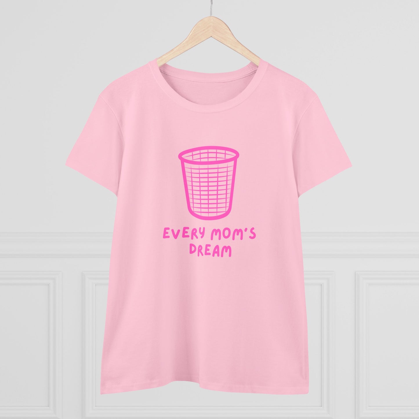 Der Traum jeder Mama mittelschweres Baumwoll-T-Shirt