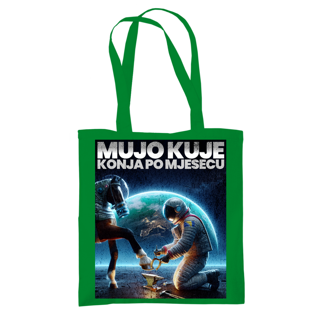Tragetasche  (Tote Bag) Mujo kuje konja po mjesecu