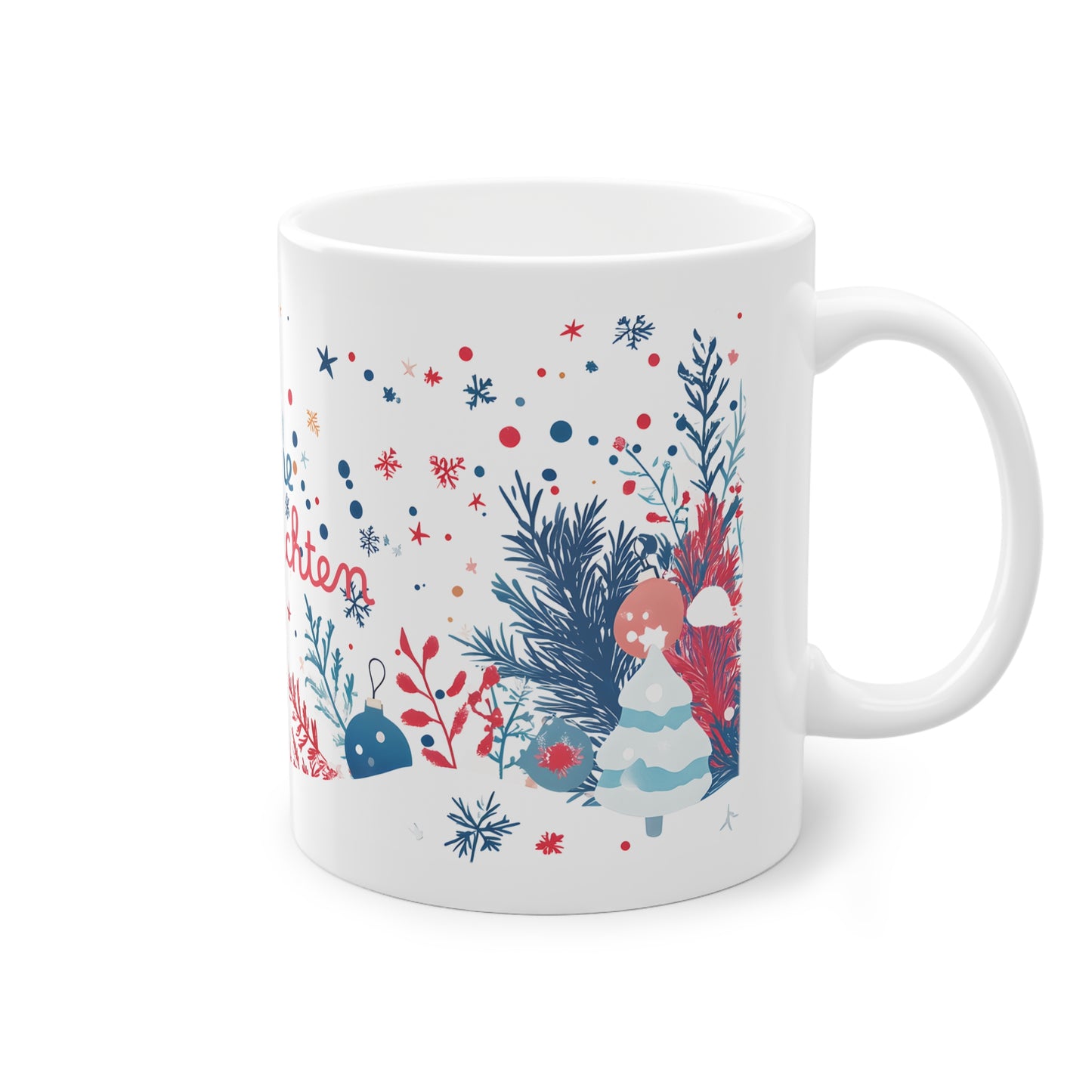 Frohe Weihnachten Tee und Kaffeebecher 0,33L