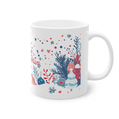 Frohe Weihnachten Tee und Kaffeebecher 0,33L