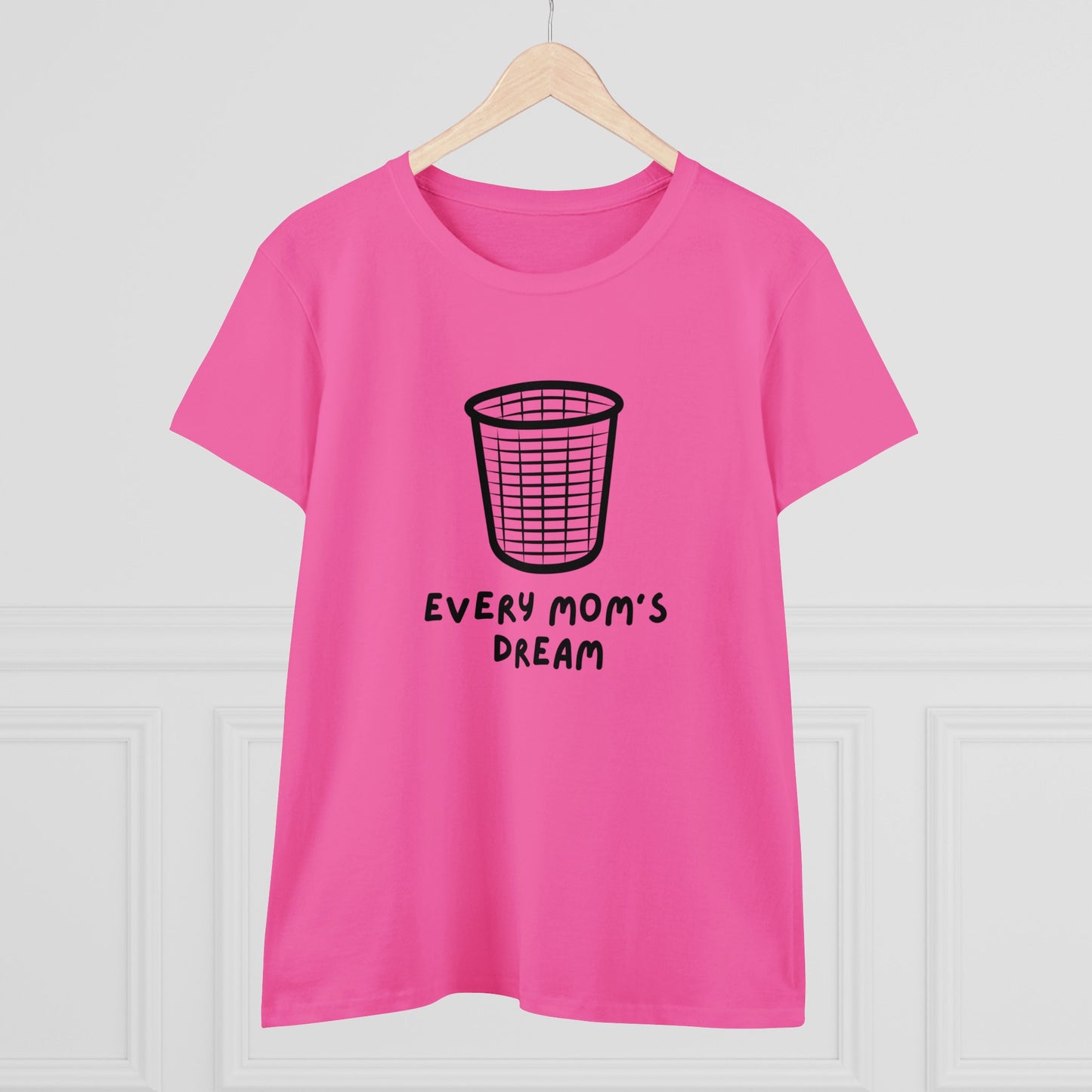 Der Traum jeder Mama mittelschweres Baumwoll-T-Shirt