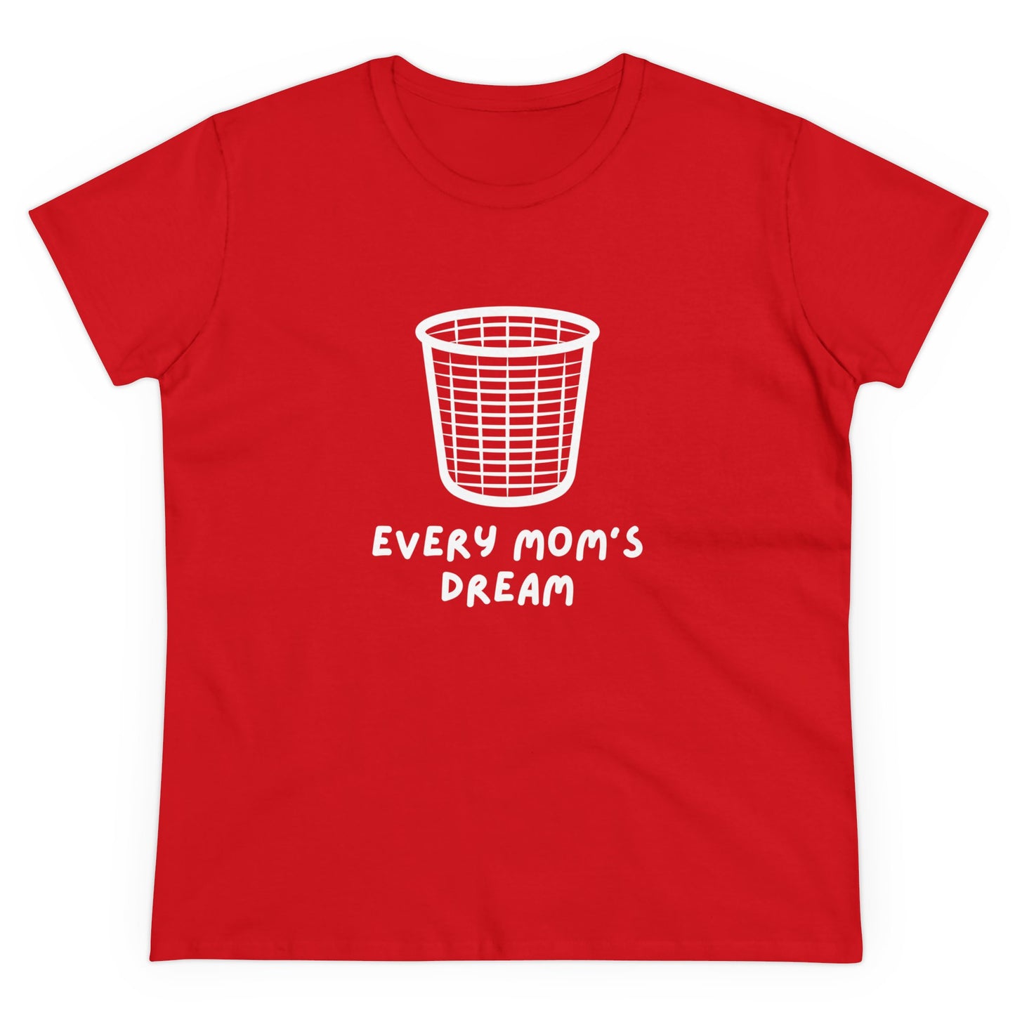 Der Traum jeder Mama mittelschweres Baumwoll-T-Shirt