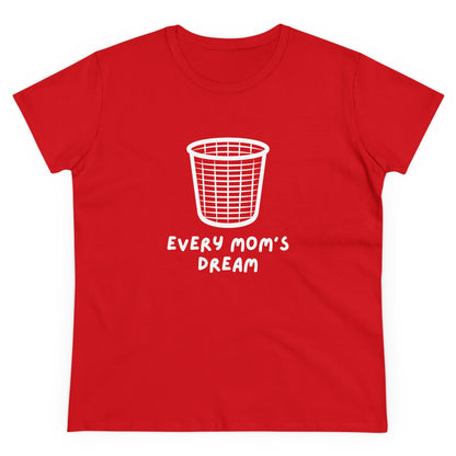Der Traum jeder Mama mittelschweres Baumwoll-T-Shirt