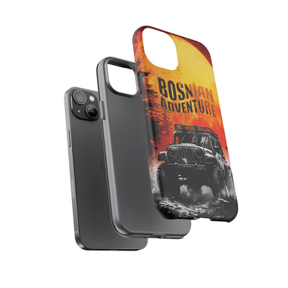 Bosnische Robuste Abenteuer-Hülle für das iPhone 16 & Samsung Galaxy Ultra