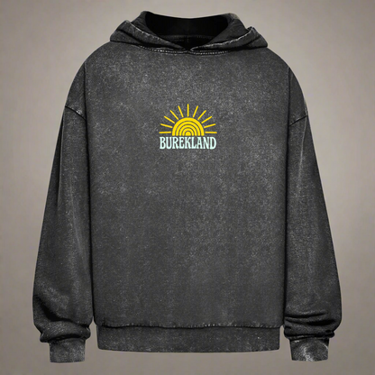 Oversize Washed Hoodie Smell of Burek