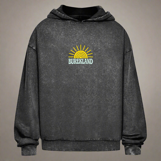 Oversize Washed Hoodie Smell of Burek