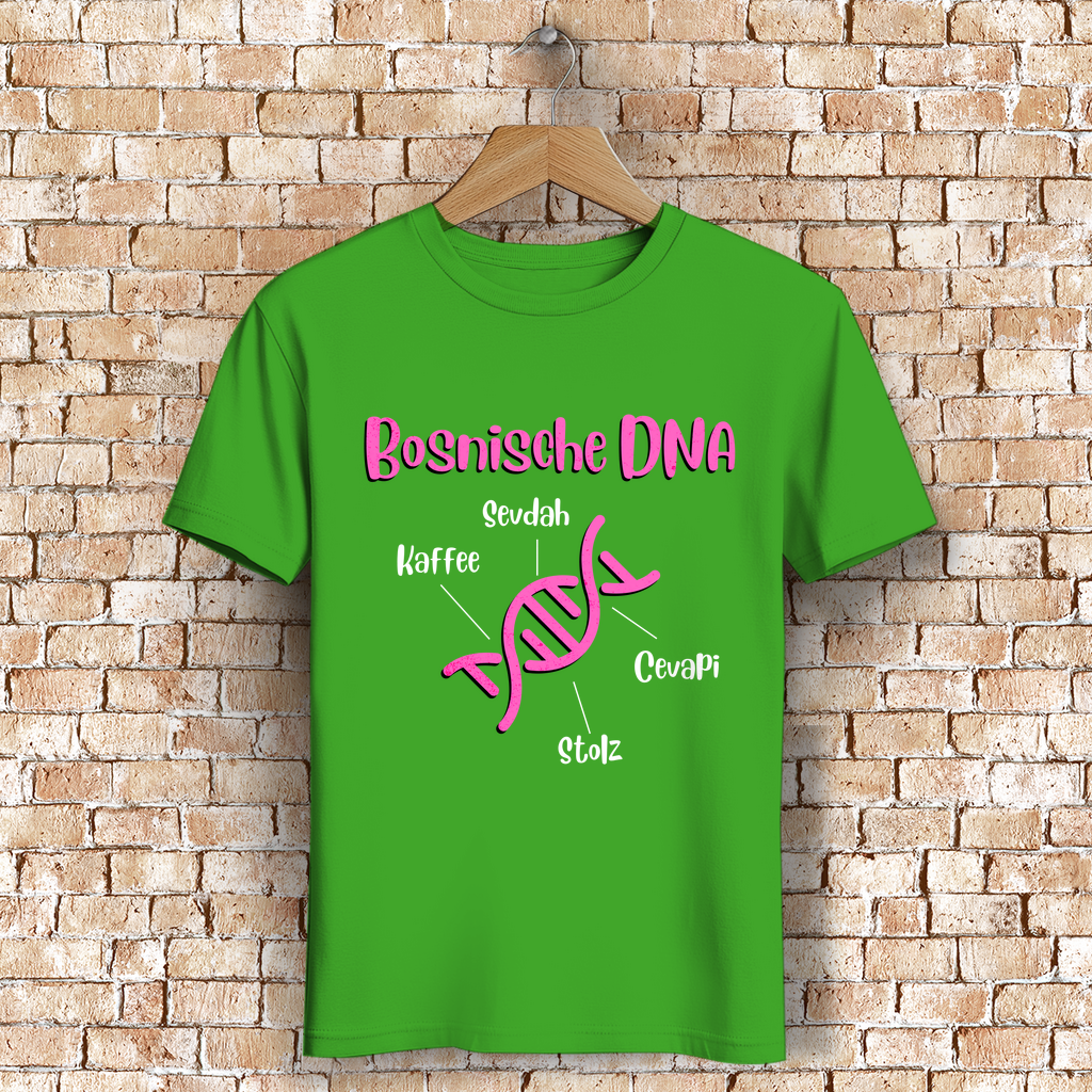 Bosnische DNA Herren Premium Bio T-Shirt