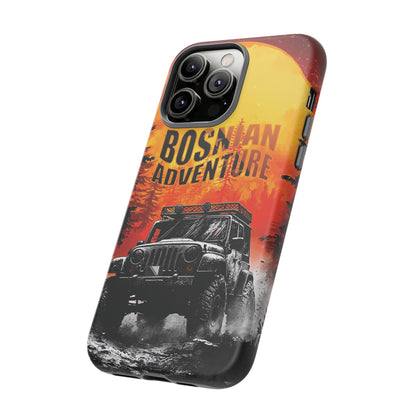 Bosnische Robuste Abenteuer-Hülle für das iPhone 16 & Samsung Galaxy Ultra