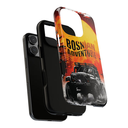 Bosnische Robuste Abenteuer-Hülle für das iPhone 16 & Samsung Galaxy Ultra