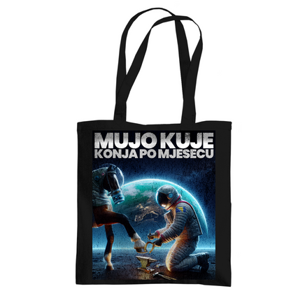 Tragetasche  (Tote Bag) Mujo kuje konja po mjesecu