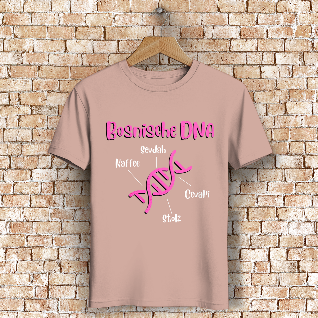 Bosnische DNA Herren Premium Bio T-Shirt