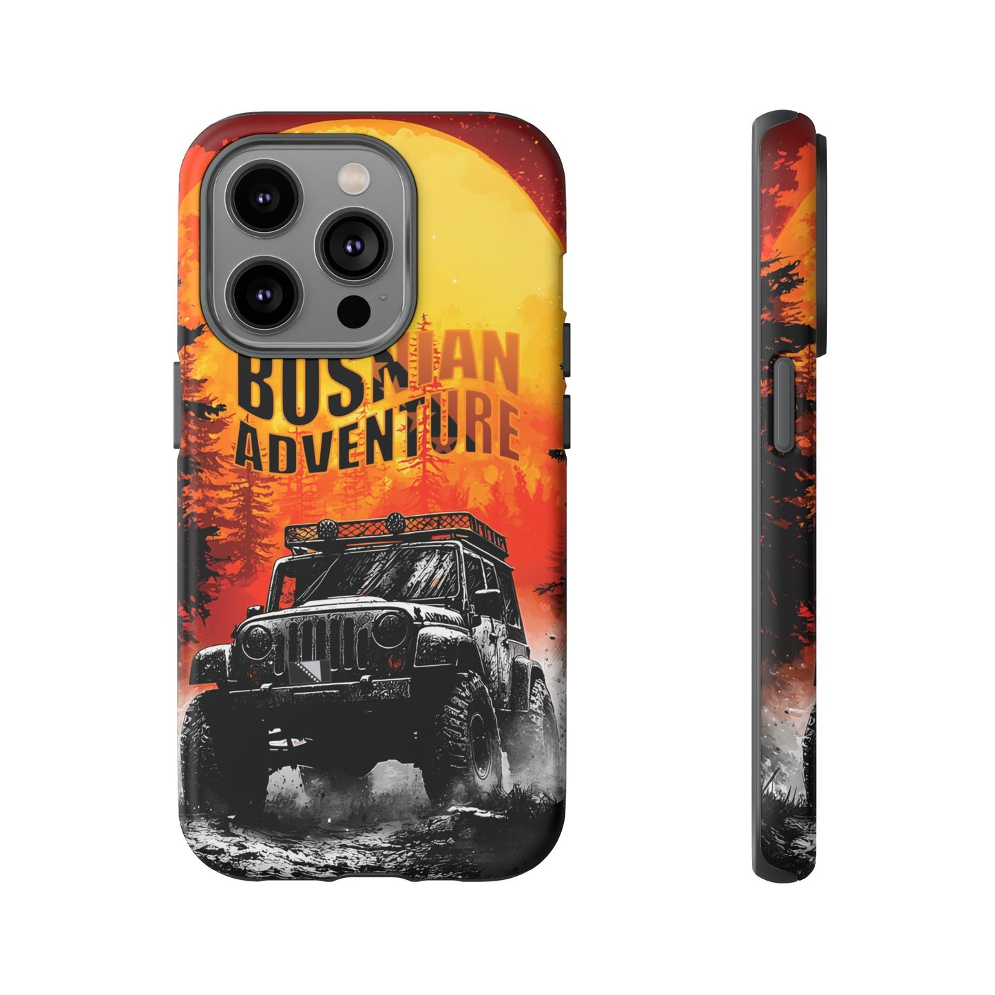 Bosnische Robuste Abenteuer-Hülle für das iPhone 16 & Samsung Galaxy Ultra