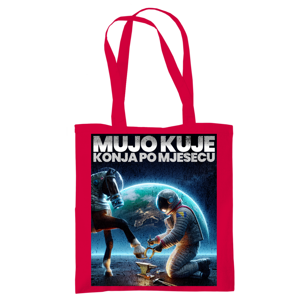 Tragetasche  (Tote Bag) Mujo kuje konja po mjesecu