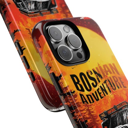 Bosnische Robuste Abenteuer-Hülle für das iPhone 16 & Samsung Galaxy Ultra