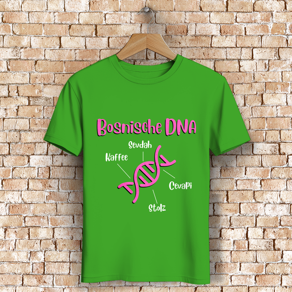 Bosnische DNA Herren Premium Bio T-Shirt