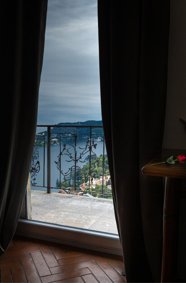 Klebeposter Comer See