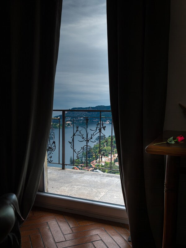 Klebeposter Comer See