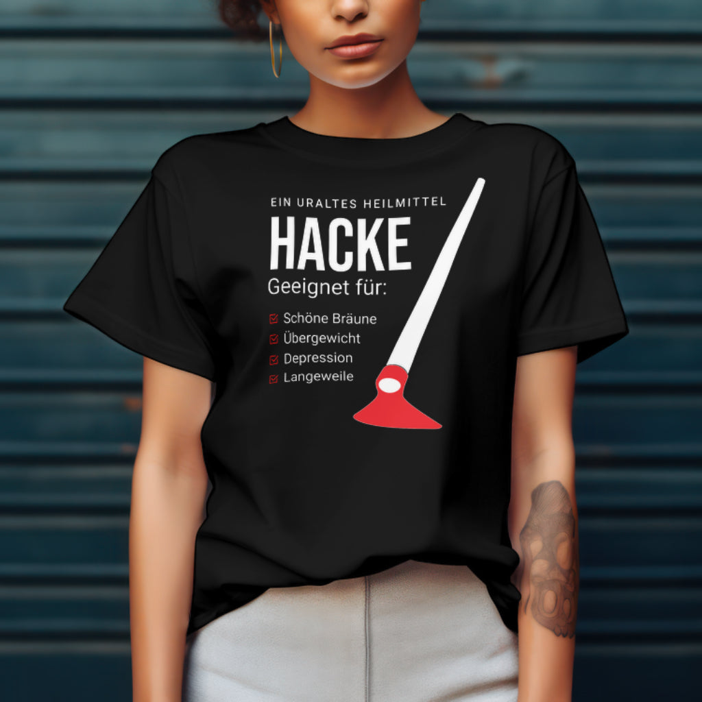 Hacke Damen Baumwolle T-Shirt